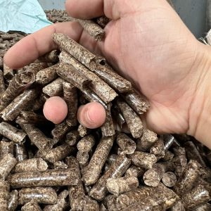 Viên nén gỗ Wood pellet 8mm Viên nén mùn cưa lót chuồng trại