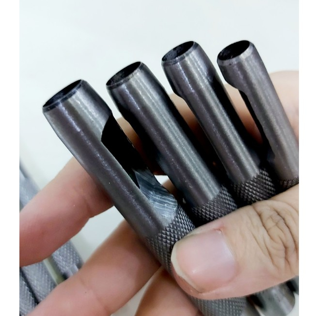 Cây đục lỗ Dụng cụ đục lỗ tròn | Dụng cụ làm đồ da | Loại Nguyên Khối | Hàng nhập - Ảnh 7