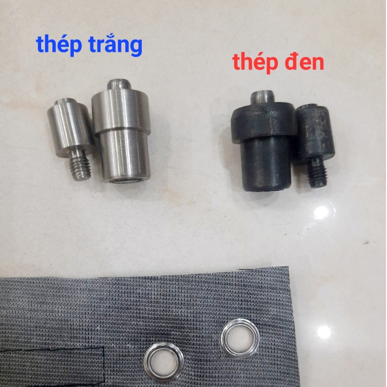 Cối đóng khoen ore, khuy mắt cáo Dùng cho máy thủ công Size 4-20mm - Ảnh 6