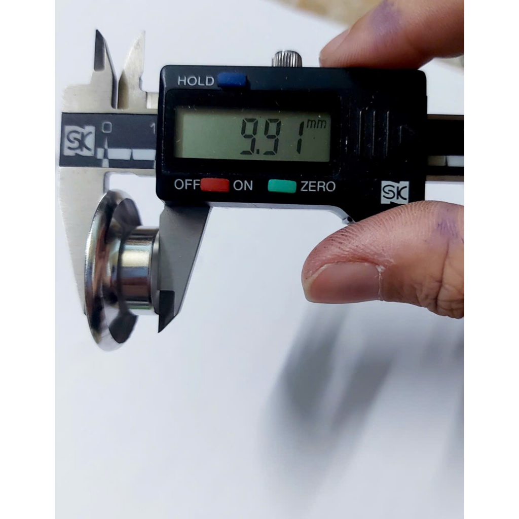 Khoen mắt cáo 17mm Long đền có chấu Chân cao 10mm Chuyên đóng bạt dày, PVC, HDPE, bạt lưới, bạt xe tải - Ảnh 7