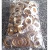 Khoen mắt cáo ore 12mm Chân Cao 6mm Khuy mắt cáo đóng bạt, bấm bạt, bấm túi giấy Bằng sắt XI MÀU VÀNG Túi 100 cái