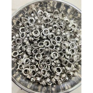 Alternative view of Khoen mắt cáo 10mm Sắt Khuy bấm bạt, túi giấy Bịch 1 kg (Khoảng 1500 cái)