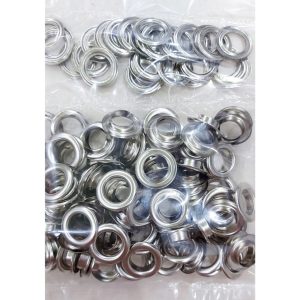 Alternative view of Khoen ore 14mm Khoen mắt cáo 14 ly Chân Cao 6mm Túi 100 cái Bằng Thau không gỉ Khuy mắt cáo bấm vải Phụ liệu may mặc