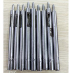 Cây đục lỗ Dụng cụ đục lỗ tròn Size 1-1.5-2-2.5-3-3.5-4-5-6-7-8-9-10mm Bằng thép trắng Sắc bén Hàng nhập loại 1