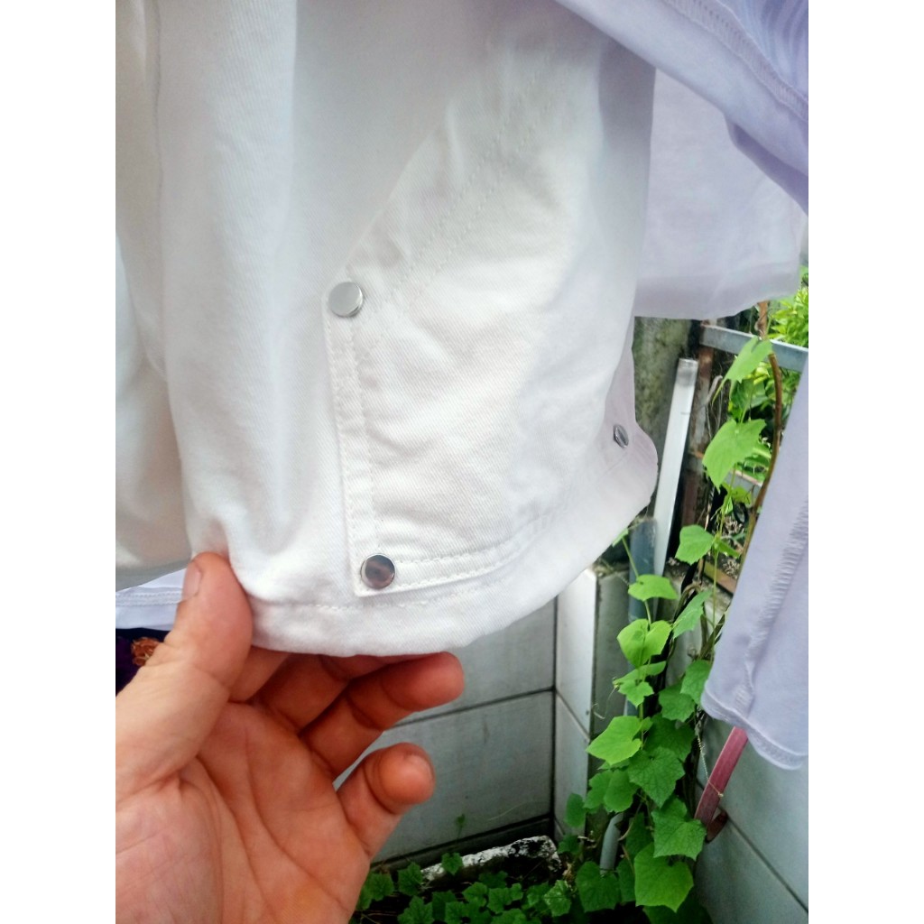 Nút đinh tán Size 7-8-9mm Mặt trơn Màu bạc Hàng không gỉ sét Nút trang trí quần áo, túi xách, gia cố túi quần jean. - Ảnh 9
