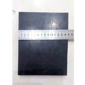 Alternative view of Thớt nhựa để đục lỗ đóng khoen nút làm đồ thủ công Màu đen Size dày 1.5 x 15 x 20cm