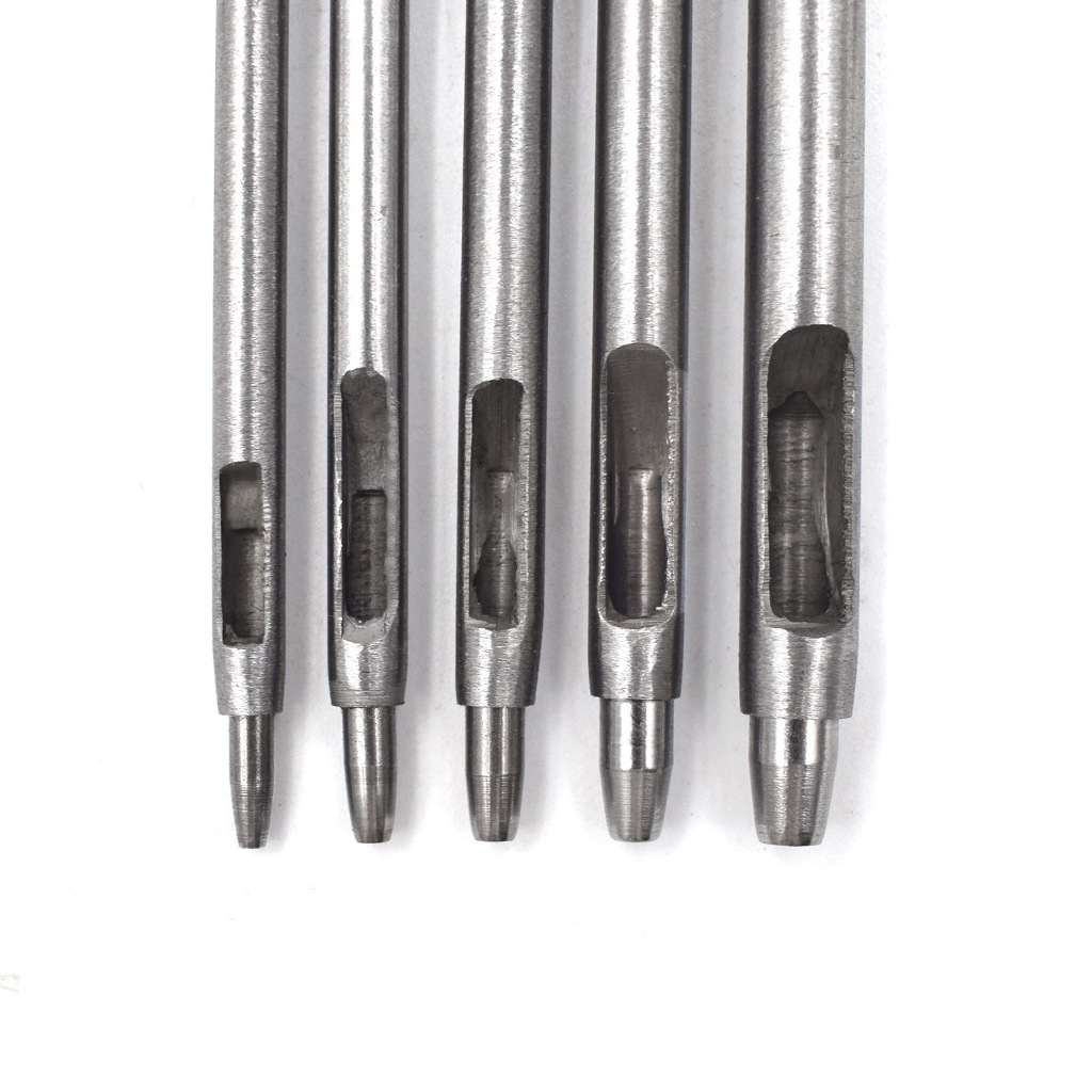 Cây Đột Lỗ Tròn, Đục Lỗ Thắt Lưng Da, Dây Đồng Hồ Hàng nhập Size 1mm, 1.5mm, 2mm, 2.5mm, 3mm, 3.5mm, 4mm, 5mm