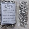 Khoen ore 8mm Khuy mắt cáo đóng bạt, bấm bạt  Bằng sắt Túi 100 cái KHOEN SẮT SẼ GỈ SÉT