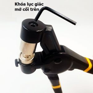Alternative view of Kìm bấm khoen 5mm, 10mm, 12mm Bấm khoen lên giấy,da,bạt (không bấm lên vải) KÌM XỊN