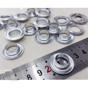 Khoen bạt khoen ore 12 x 23mm Nhôm Khuy mắt cáo đóng bạt 12ly Chân cao 7mm Có long đền