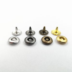 Alternative view of Nút đinh tán cố định túi quần jean (rivets for pocket) (Mẫu nút thụt) 9mm Bằng thau không gỉ Bịch 100 cái