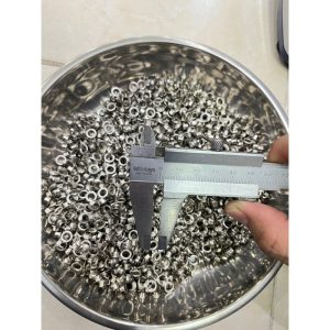 Khoen 5mm Thau không gỉ loại mỏng, chân cao 3mm
