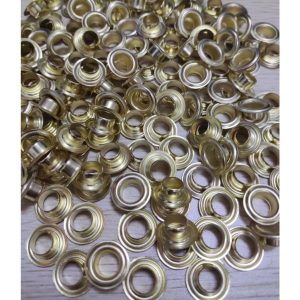 Alternative view of Khoen ore 8mm Bằng Sắt xi Màu VÀNG Bán sỉ Túi 1kg KHÔNG long đền Khuy mắt cáo thẻ tag, bấm túi giấy