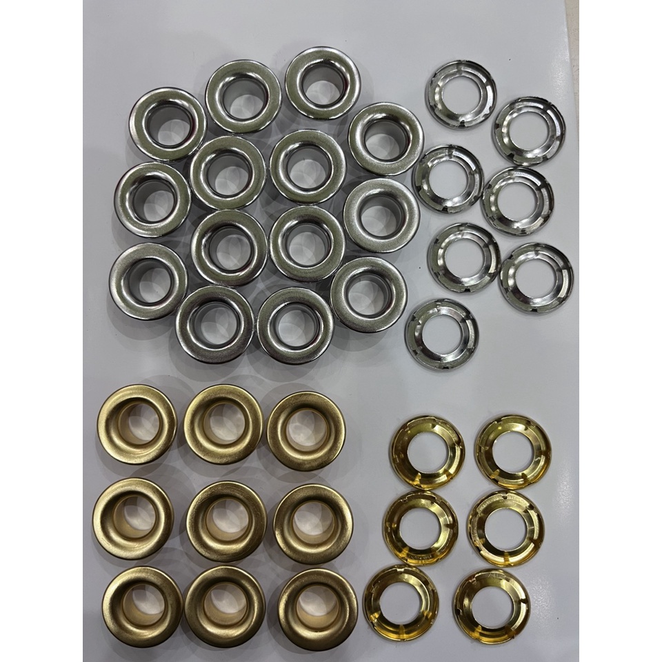 Khoen mắt cáo Long đền có chấu Chân cao Chuyên đóng bạt dày, PVC, HDPE, bạt lưới, bạt xe tải Bằng thau không gỉ - Ảnh 6