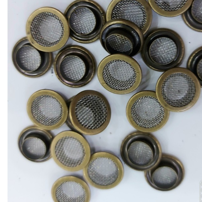 Khoen mắt cáo lưới 8mm , 10mm Thau không gỉ Màu bạc, màu đồng Khuy luồn túi xách, balo, bạt ô tô - Ảnh 6