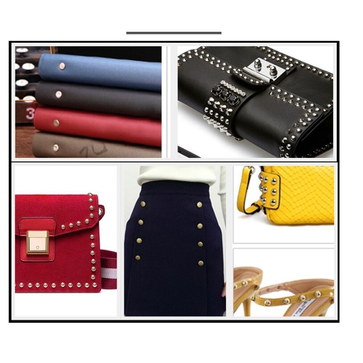 Nút tán rivet (đinh tán) 2 mặt Bằng sắt xi Size 6mm, 8mm, 9mm, 12mm Đóng thùng giấy, thủ công - Ảnh 9