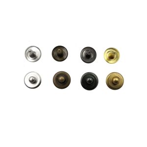Alternative view of Nút đinh túi quần áo (rivets for jeans pocket) Hàng không gỉ sét Mặt trơn Size 9.5 mm (Mẫu đinh cùng màu)